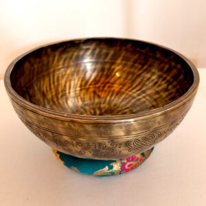 Hand-Etched Heart Design Bowl - 26cm