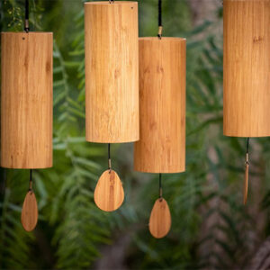 Koshi Chimes - Air, Fire, Water, Earth Elemental Symbols