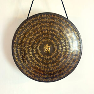 Hand-Held Om Mantra Gong – 40cm