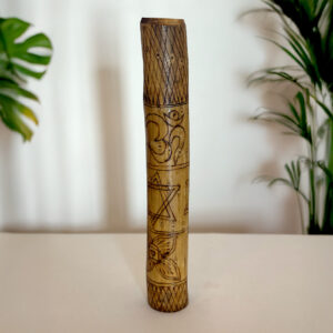 Hand-Etched Artisan Rainstick - 52cm