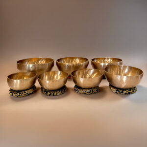 2nd Octave Tuned Chakra Set - Large
