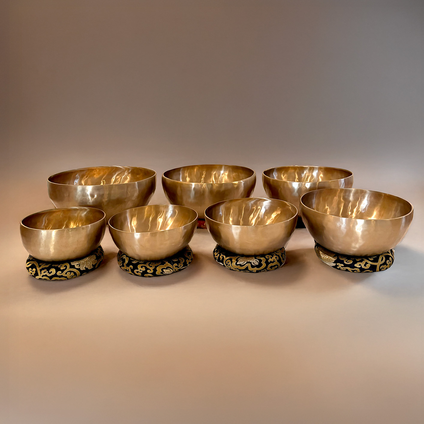 2nd Octave Tuned Chakra Set - Large