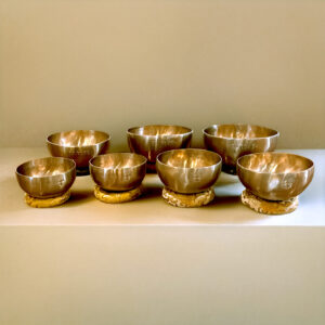 Full Moon 3rd Octave Set of Seven Singing Bowls